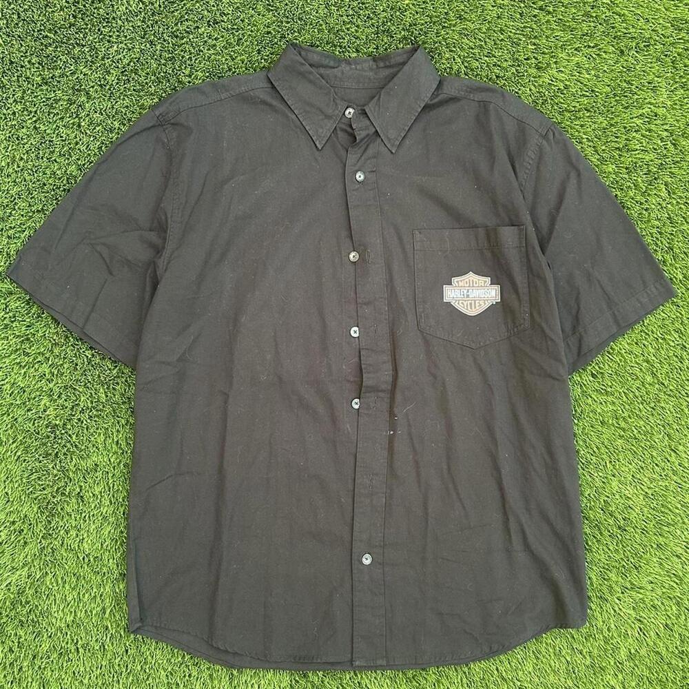 Harley Davidson Men's Black Shirt